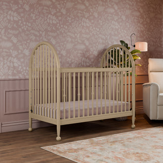 M31401WP,Namesake,Alouette 3-in-1 Convertible Spindle Crib in Washed Pine