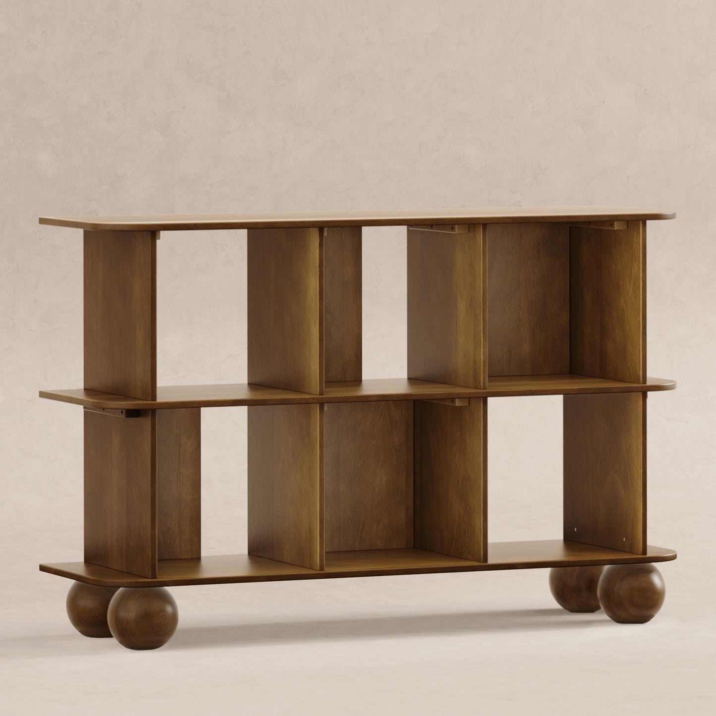 M31811NL,Babyletto Kids,Crosby Open Bookcase in Natural Walnut