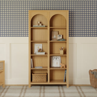 M24814HY,Namesake,Eloise Bookcase  Assembled in Honey