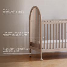 M31401WP,Namesake,Alouette 3-in-1 Convertible Spindle Crib in Washed Pine