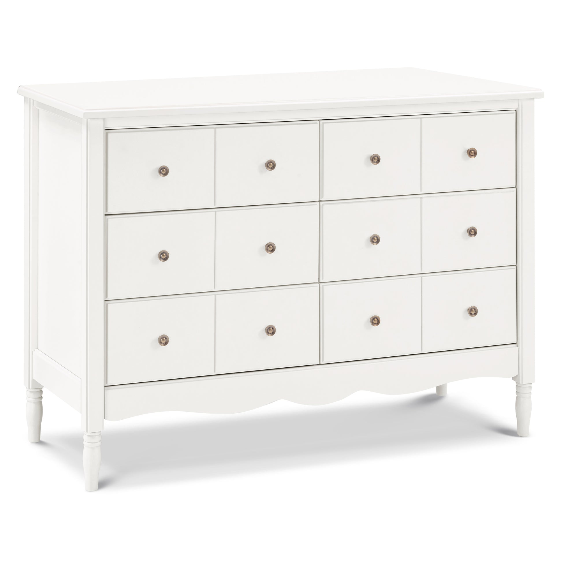 M7116RW,Namesake,Liberty 6-Drawer Assembled Dresser in Warm White