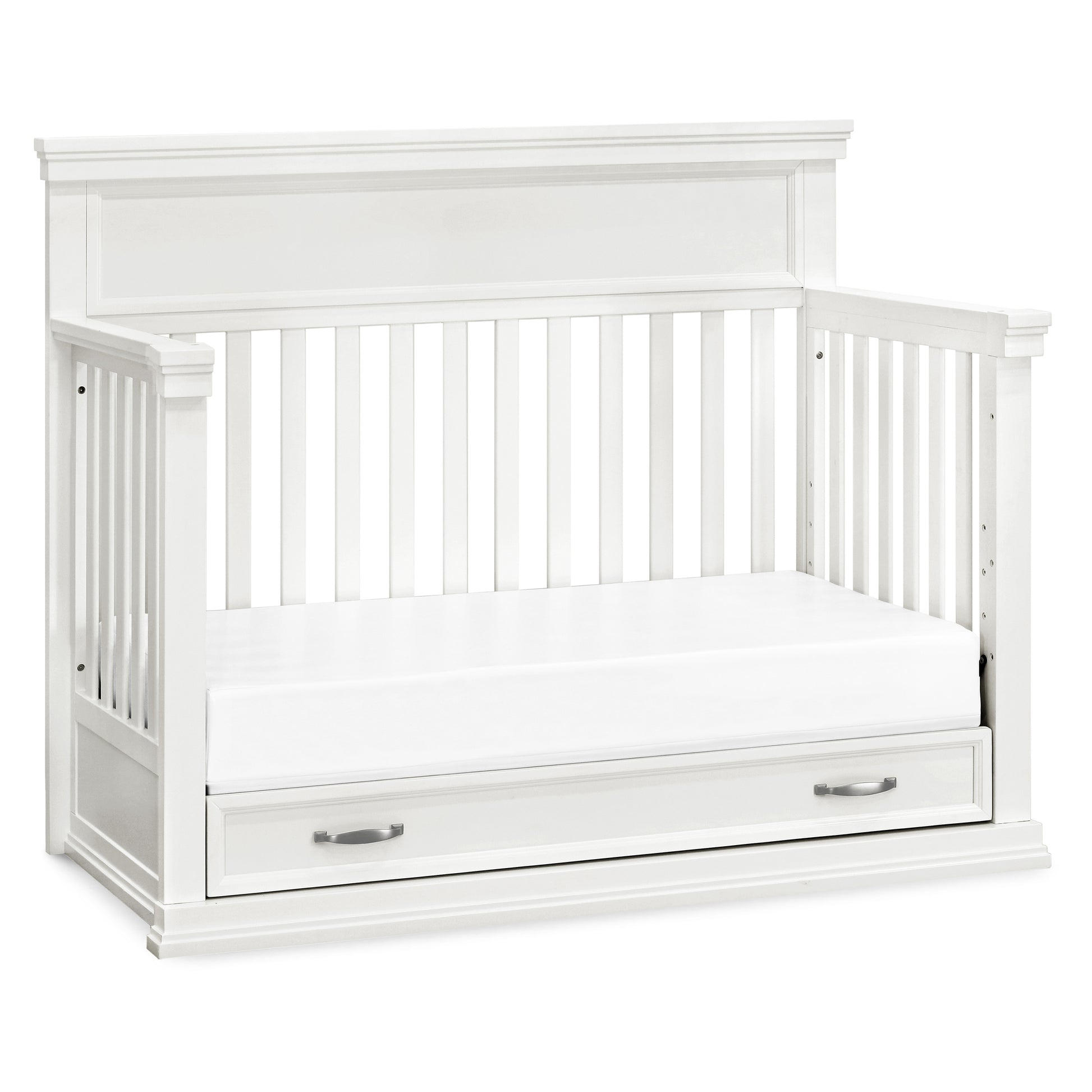 M14101RW,Langford 4-in-1 Convertible Crib in Warm White