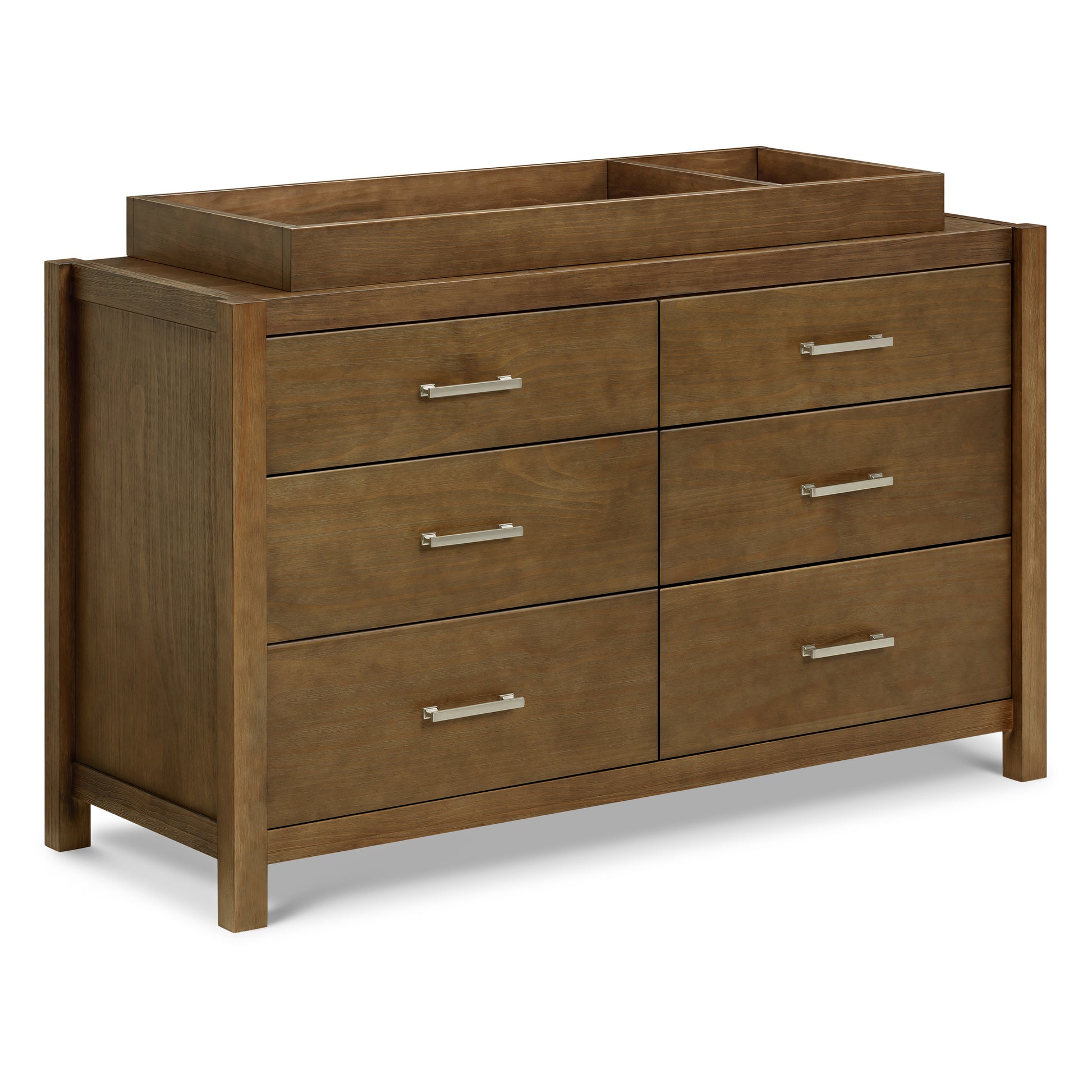 M0619LDF,The MDB Family,Universal Wide Removable Changing Tray in Walnut Driftwood