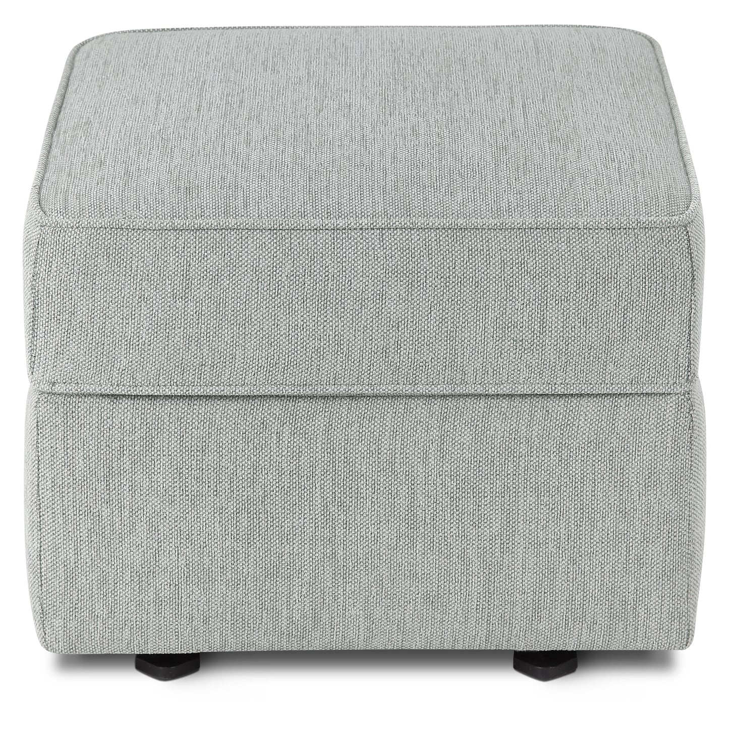 M17285FWLG,Namesake,Willa/Alden Gliding Ottoman in Feathered Grey Weave