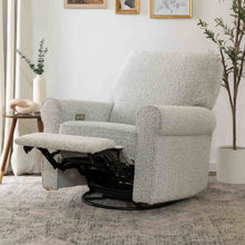 B17787BWB,Monogram by Namesake,Monroe Pillowback Power Recliner in Black White Boucle