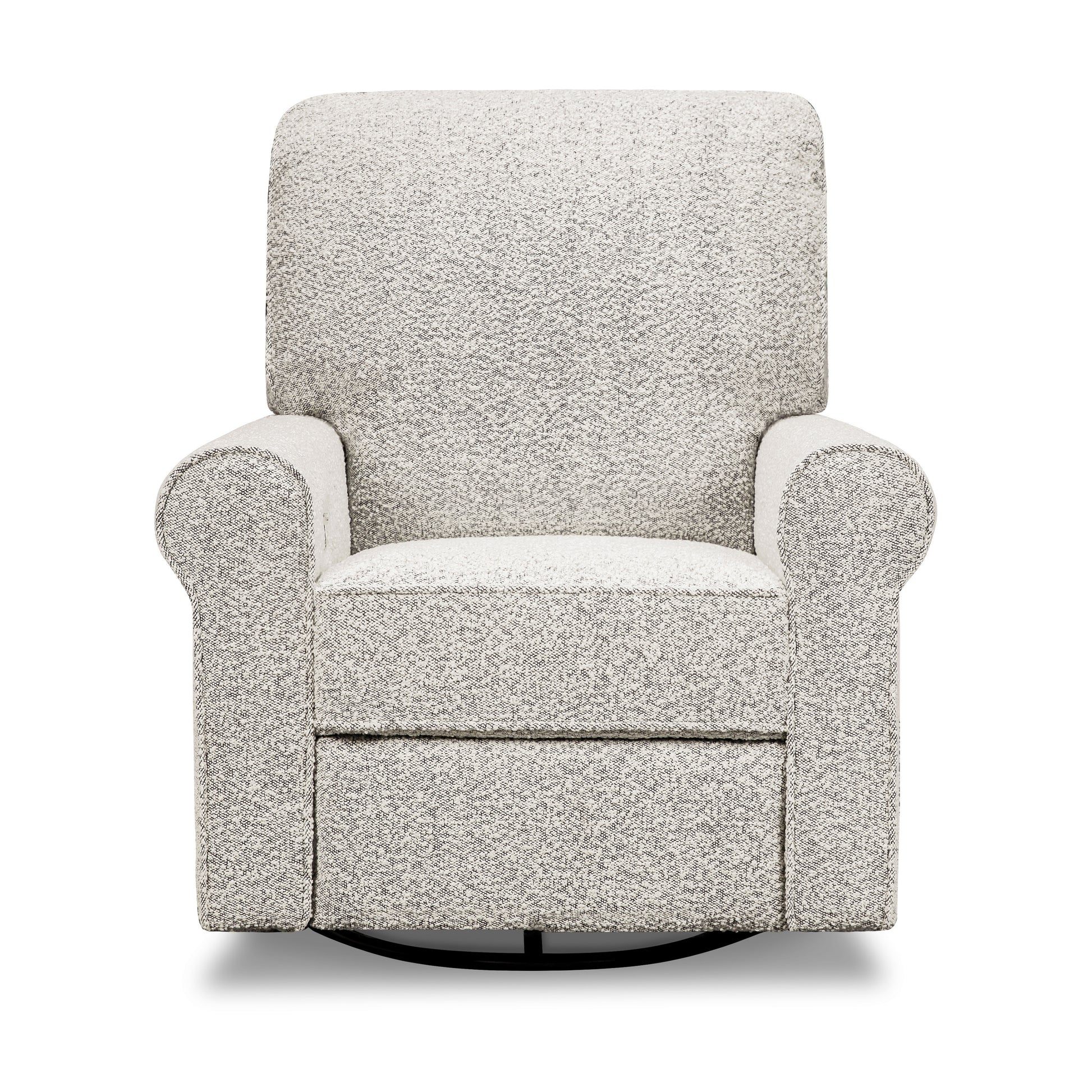 B17787BWB,Monogram by Namesake,Monroe Pillowback Power Recliner in Black White Boucle