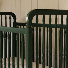 M7101FRGR,Namesake,Liberty 3-in-1 Convertible Spindle Crib w/Toddler Bed Conversion Kit in Forest Green