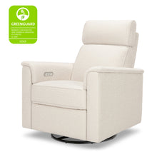 M17186PWB,Namesake,Willa Plus Power Glider Recliner w/ Power Headrest in Performance Ivory Boucle