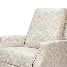 M22287MADB,Namesake,Crewe Recliner and Swivel Glider in Mallow in Ash w/Dark Wood Base
