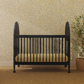 M31401AB,Namesake,Alouette 3-in-1 Convertible Spindle Crib in Archival Black