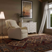 M27787PIEB,Namesake,Devon Recliner and Swivel Glider in Performance Ivory Eco-Basketweave