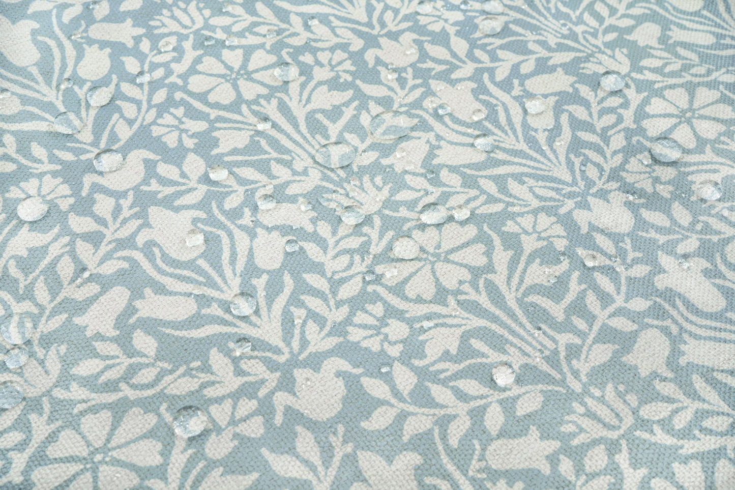 MDBFABRIC182,Namesake,Namesake - Bellflowers in Powdered Blue (BPB) SWATCH