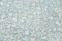 MDBFABRIC182,Namesake,Namesake - Bellflowers in Powdered Blue (BPB) SWATCH