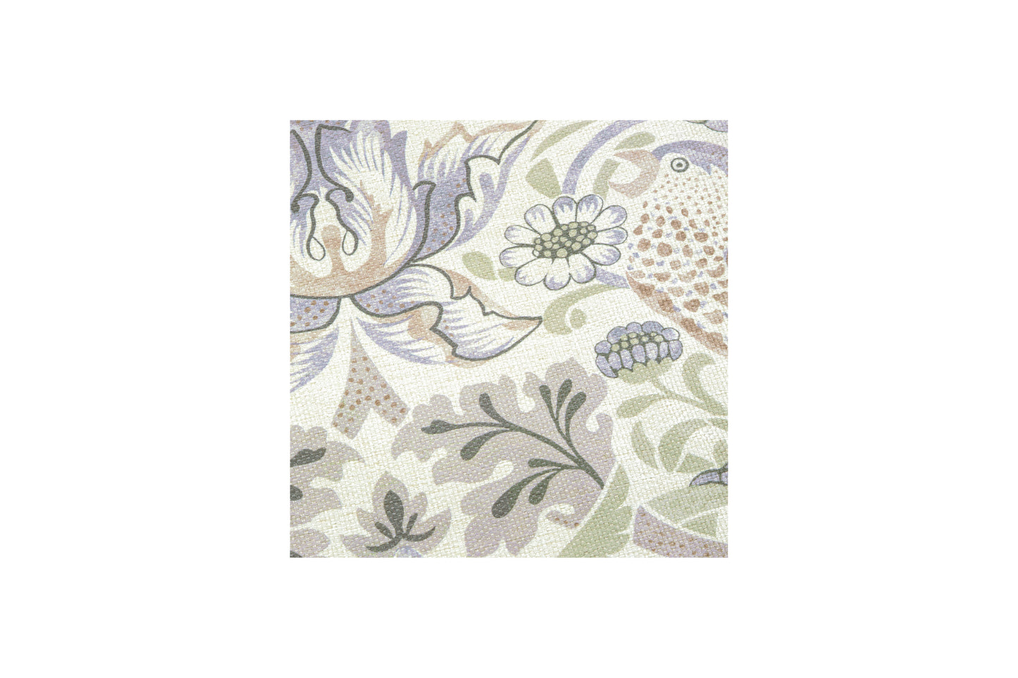 MDBFABRIC185,Namesake,Namesake - Strawberry Thief in Fig & Thyme (TTFT) SWATCH