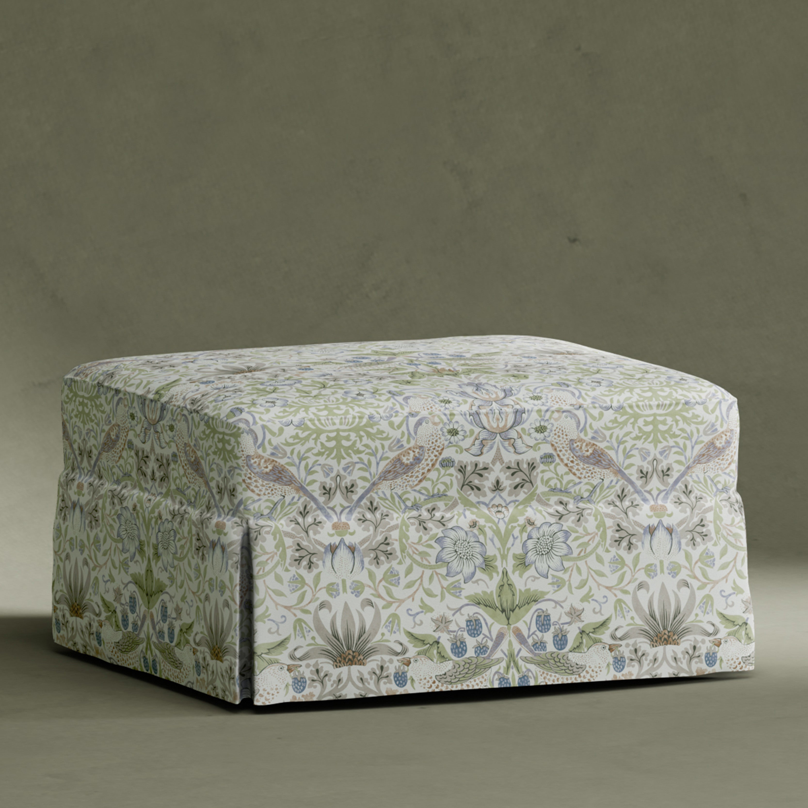 Namesake Morris & Co. x Namesake Crawford Gliding Ottoman