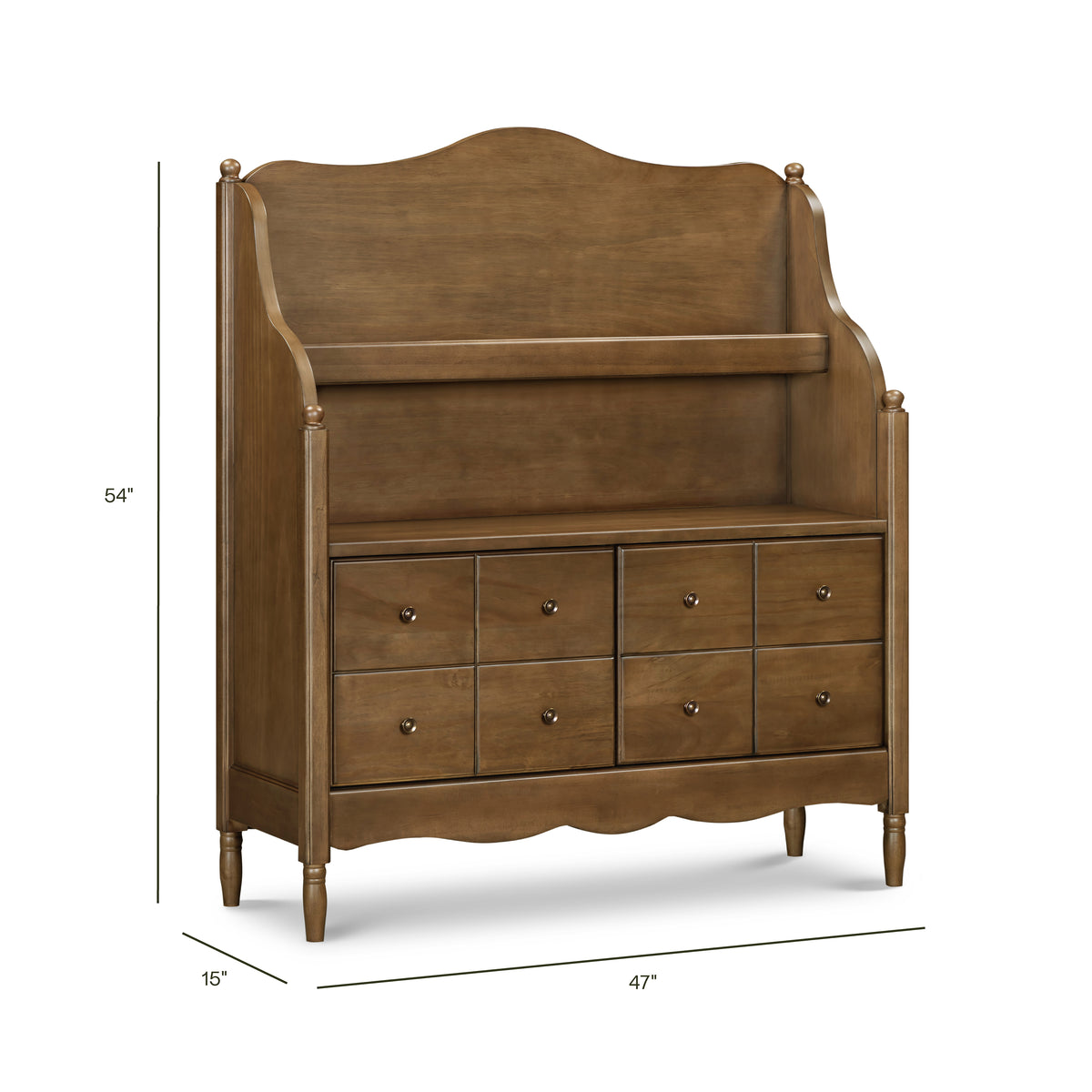 Liberty Library Hutch - dimensions