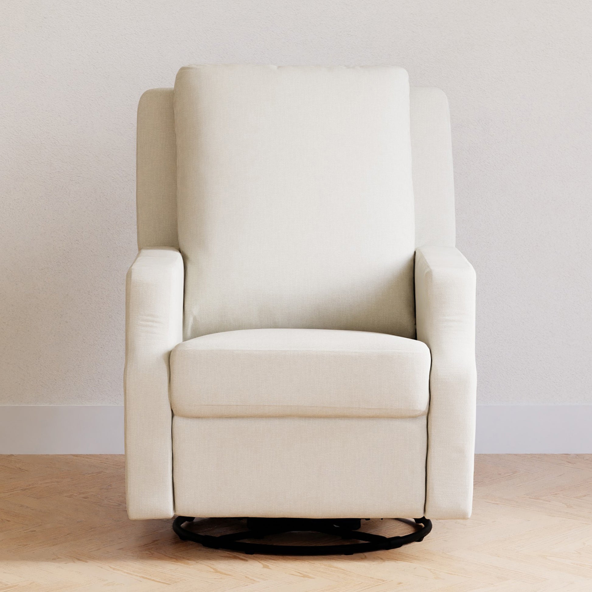 M22287PCMEW,Namesake,Crewe Recliner and Swivel Glider in Performance Cream Eco-Weave