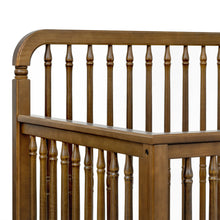 M7141NL,Namesake,Liberty 4-in-1 Convertible Spindle Crib in Natural Walnut