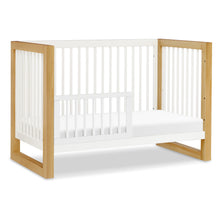 M23301RWHY,Namesake,Nantucket 3-in-1 Convertible Crib w/Toddler Bed Conversion Kit in Warm White/Honey