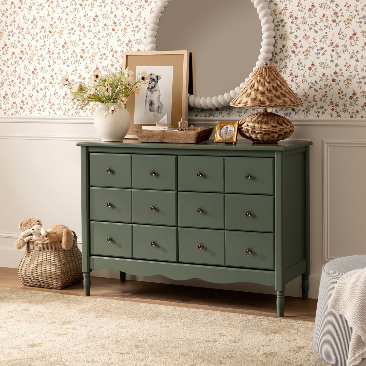 M7116JP,Namesake,Liberty 6-Drawer Assembled Dresser in Juniper