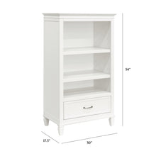 M15814RW,Namesake,Darlington Bookcase in Warm White