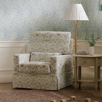 Morris & Co. x Namesake Crawford Pillowback Comfort Swivel Glider