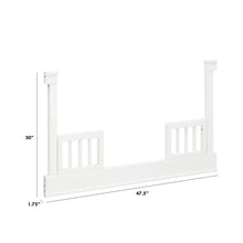 M14399RW,The MDB Family,Toddler Bed Conversion Kit in Warm White