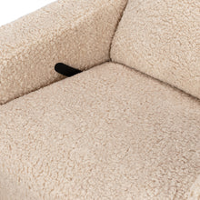 M22287CSG,Namesake,Crewe Recliner and Swivel Glider in Chai Shearling