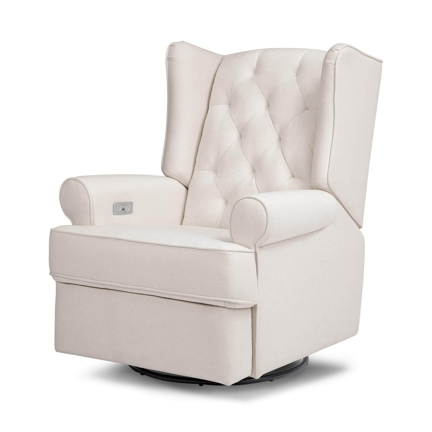 M21987PCMEW,Harbour Power Recliner in Performance Cream Eco-Weave