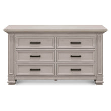 M17326MST,Palermo 6-Drawer Double Dresser in Moonstone