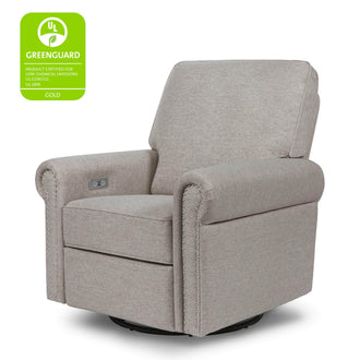 M19287PGEW,Namesake,Linden Power Recliner in Performance Grey Eco-Weave