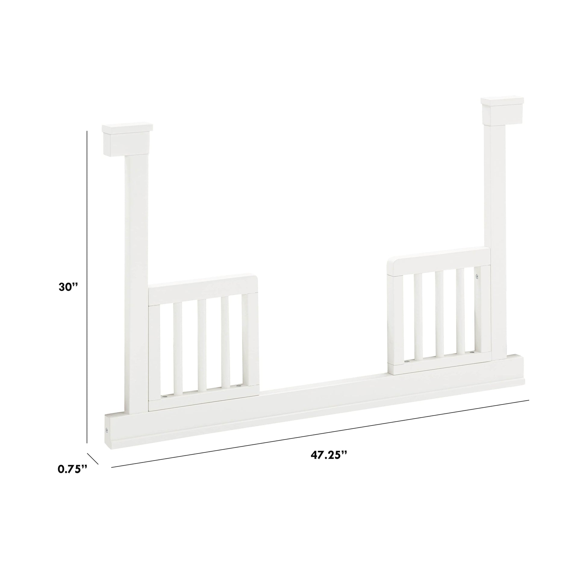 M23799RW,Toddler Bed Conversion Kit for Marin in Warm White