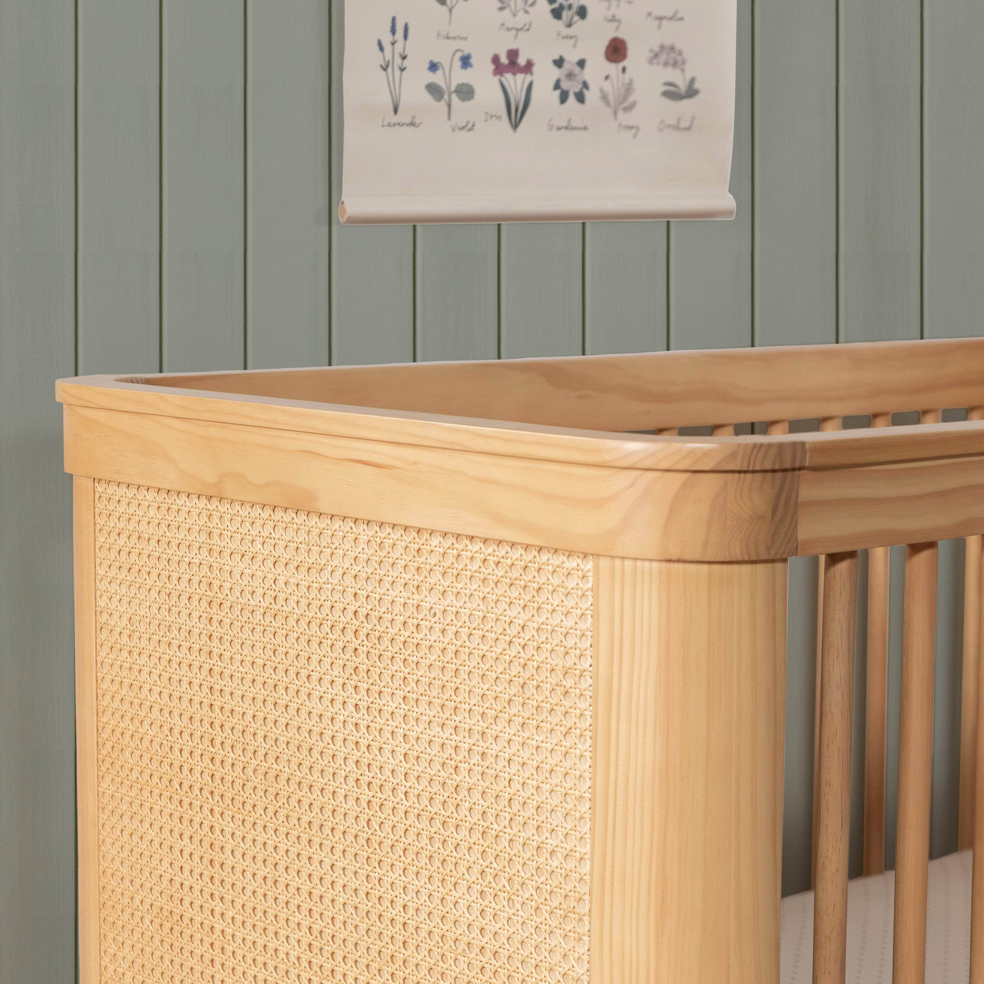 Wicker cot outlet bed