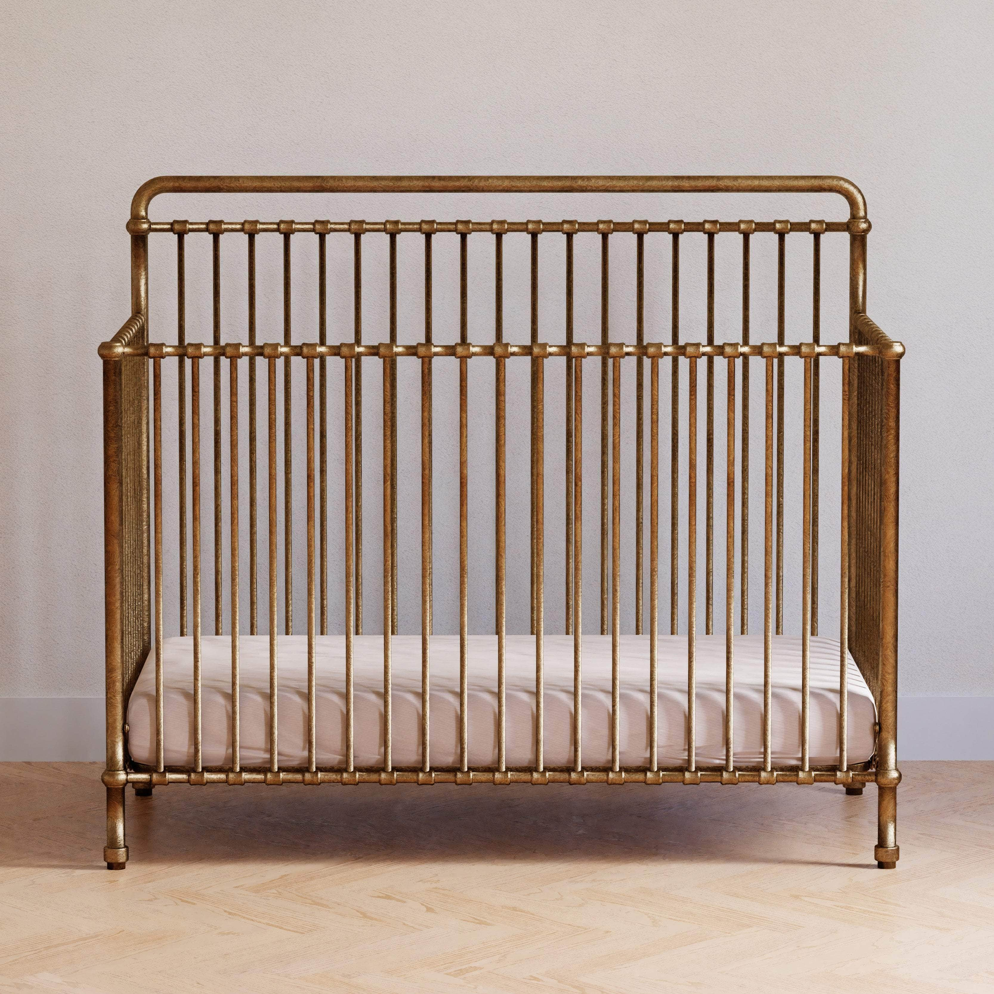 Antique baby cradle safety best sale