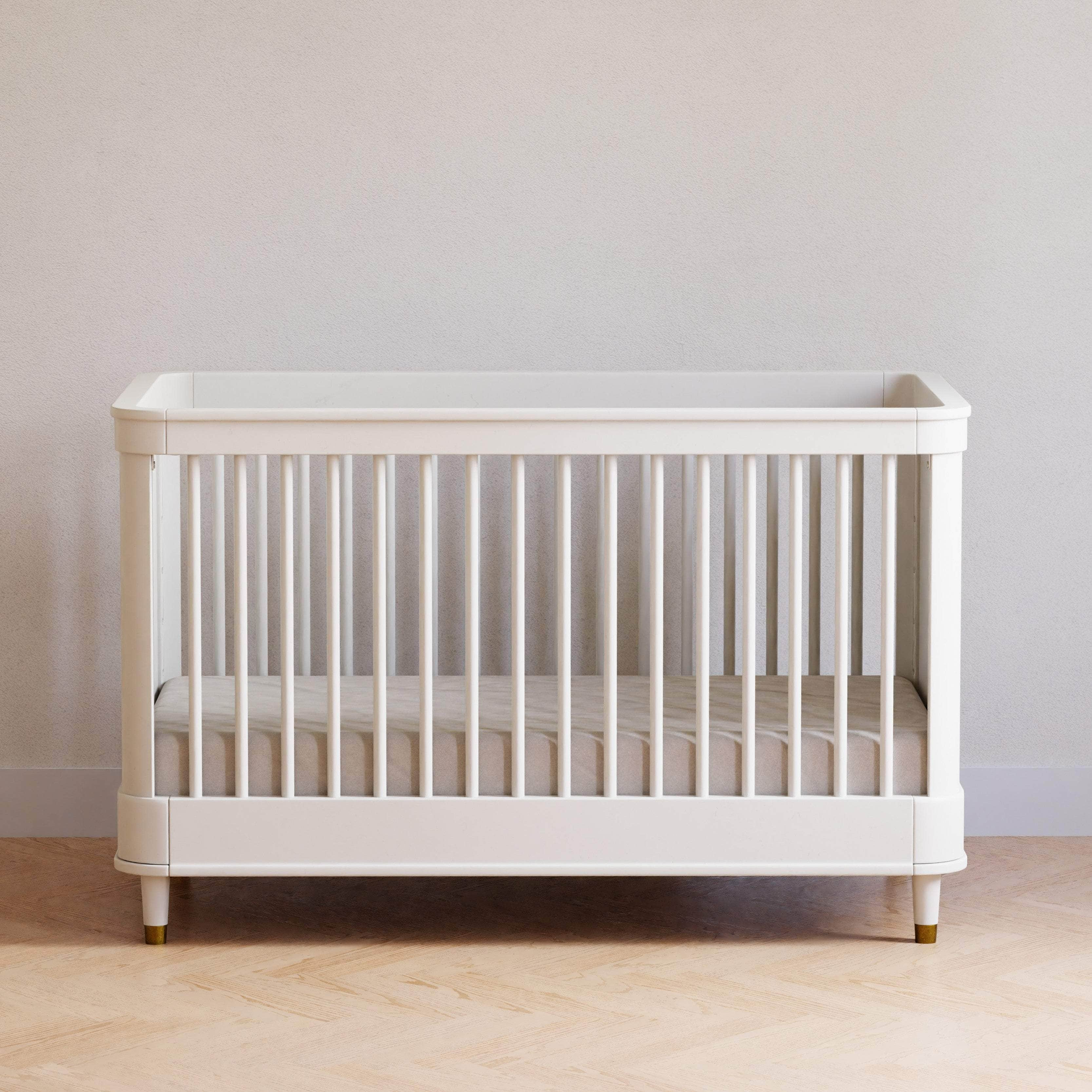 White discount wood cot