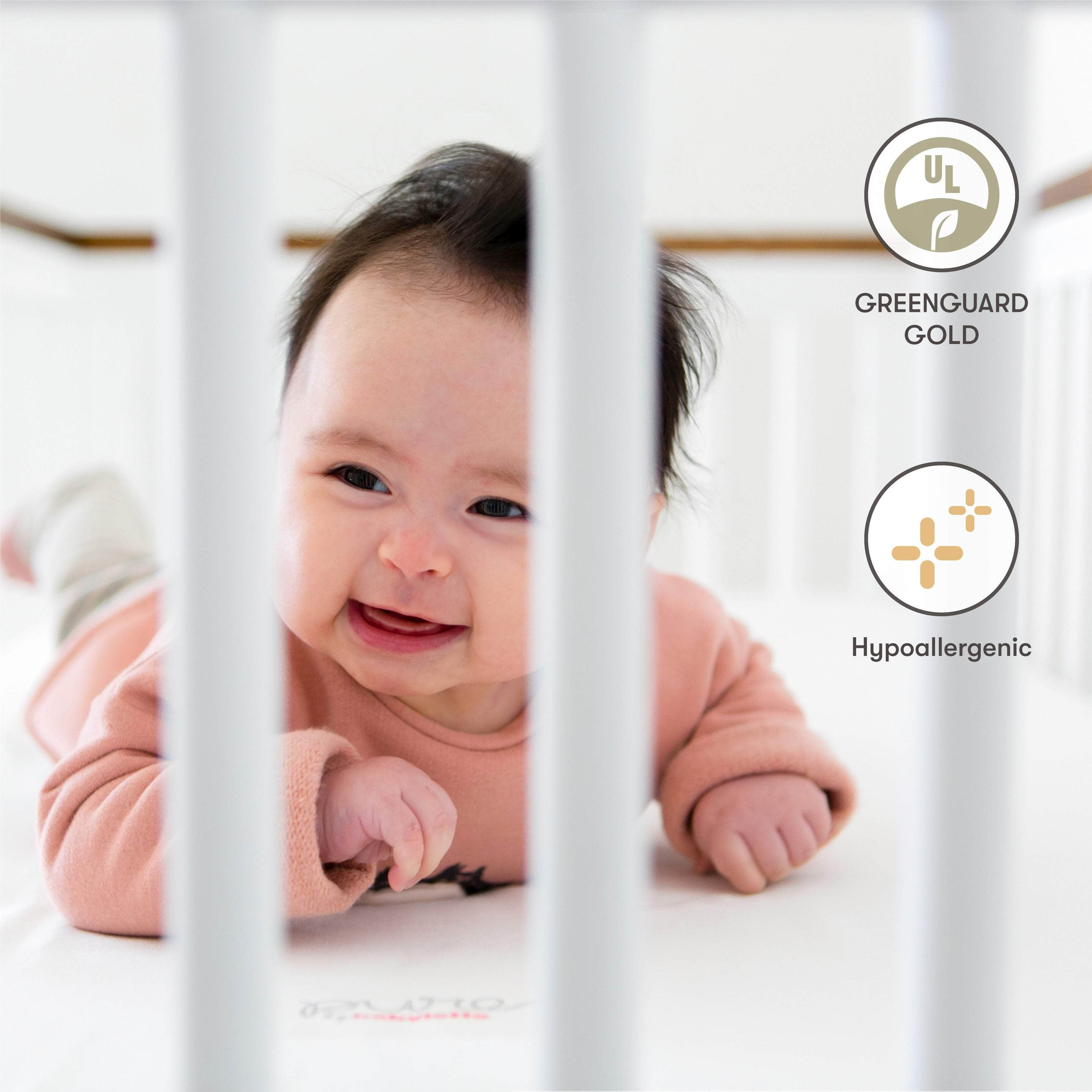 Hypoallergenic crib mattress sale