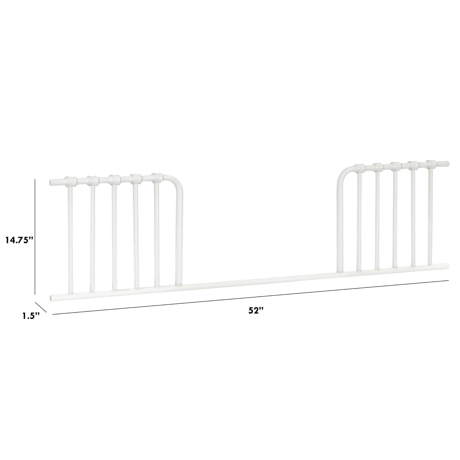 B15599WX,Toddler Bed Conversion Kit for Abigail and Winston in Washed White