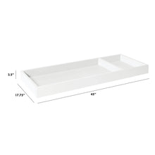 M0619RW,Universal Wide Removable Changing Tray in Warm White